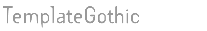 TemplateGothic